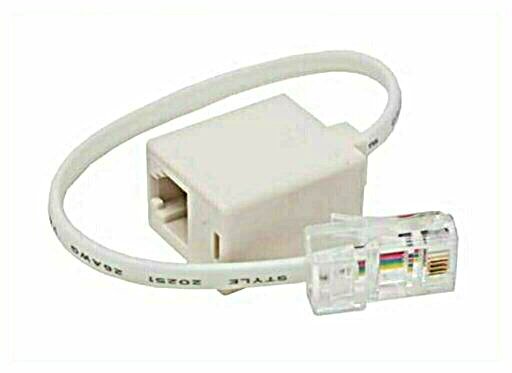 มี RJ11 RJ45 อะแดปเตอร์