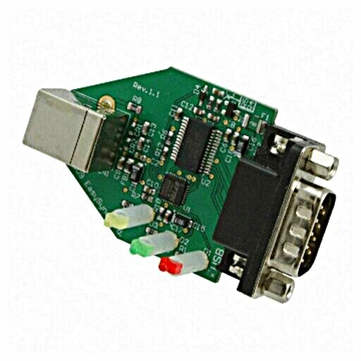 electronic card of a usb converter rs232
