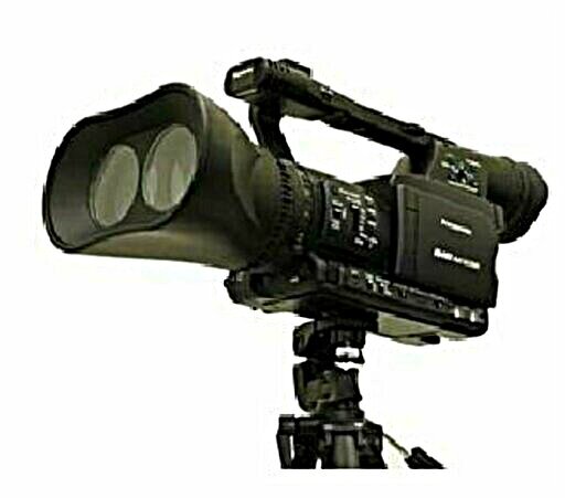 2 camera's zijn naast elkaar gemonteerd