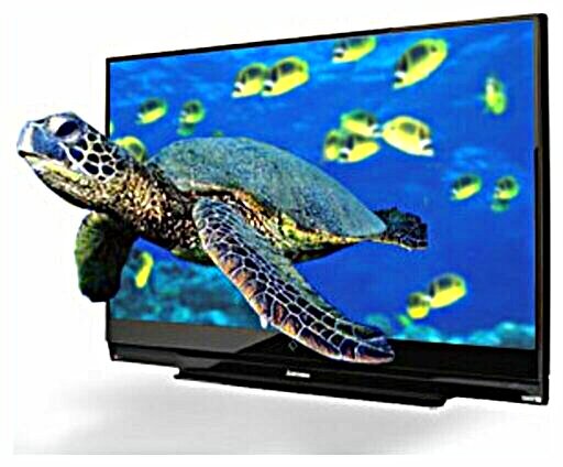ทีวี 3D พร้อมทำงานในโหมด 3 มิติใช้เทคโนโลยีการสร้างภาพให้