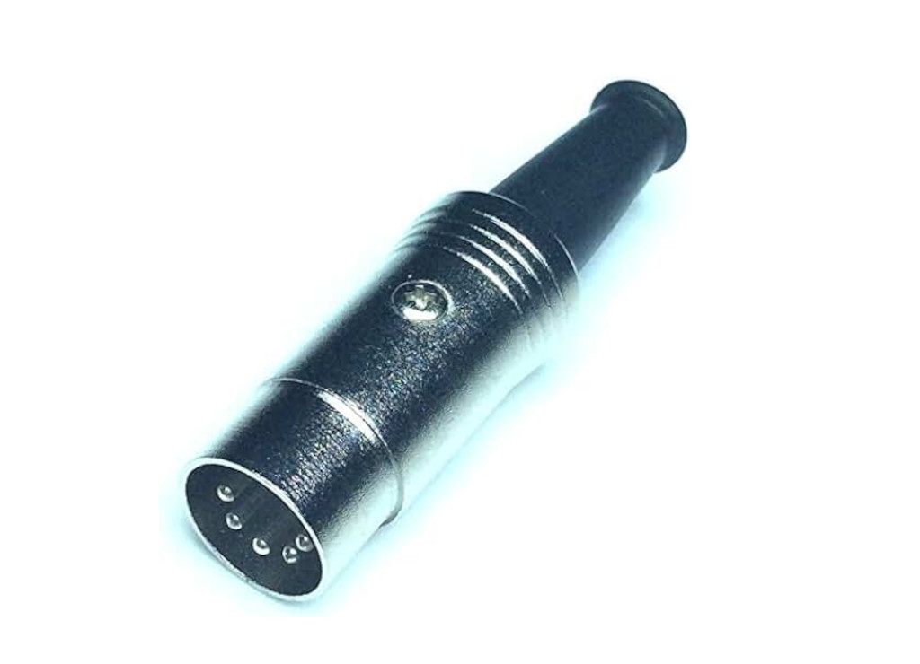 The MIDI connector allows audio equipment and music software to communicate with each other.
