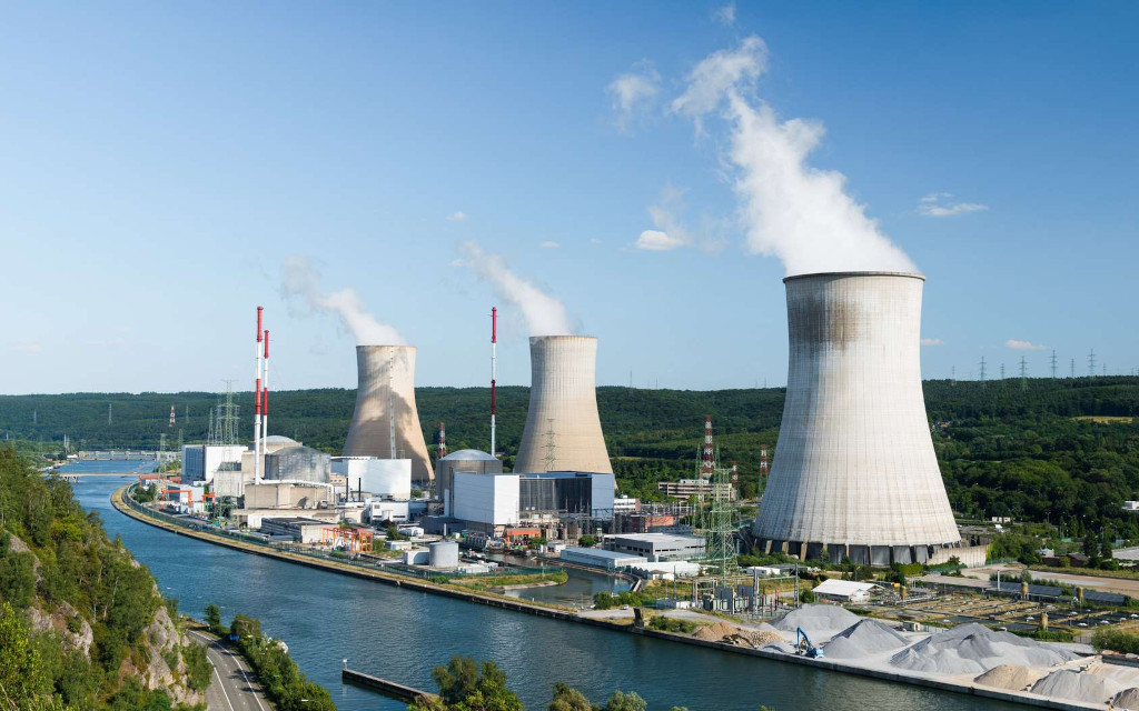 Nuclear energy is produced by the process of nuclear fission
