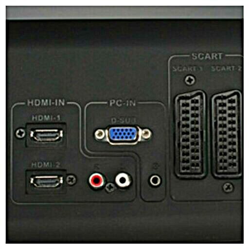 VGA priključak na TV-u ili monitoru.
