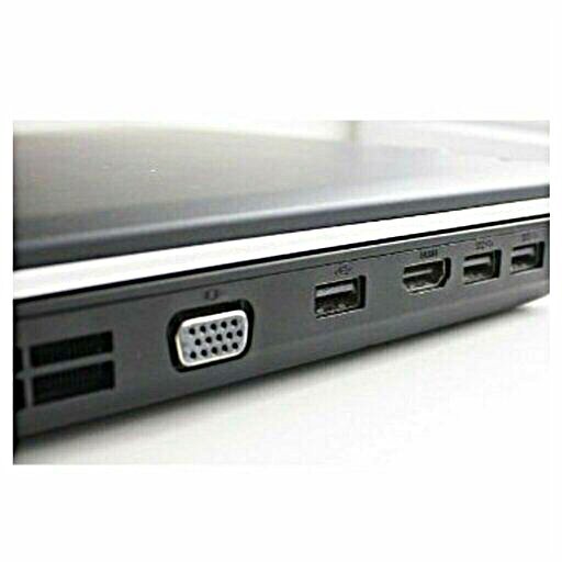 VGA port of a laptop.