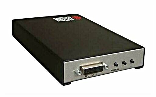 Converts an analog signal from a PC or HDTV DVI digital
