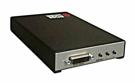 Converts an analog signal from a PC or HDTV DVI digital
