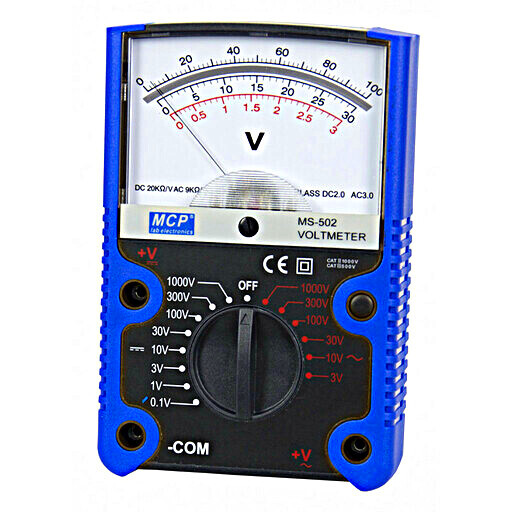 They usually consist of a millimeter ammeter in series with high resistance.