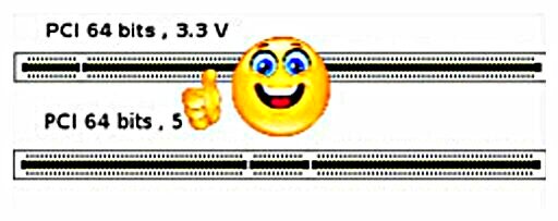 64-ಬಿಟ್ ಪಿಸಿಐ ಸ್ಲಾಟ್ ಗಳು ಹೆಚ್ಚುವರಿ ಪಿನ್ ಗಳನ್ನು ನೀಡುತ್ತವೆ
